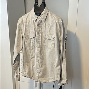 GAP Men's Light Tan Shirt Jacket